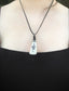 Slither Necklace | Engraved + Painted Ox Tooth