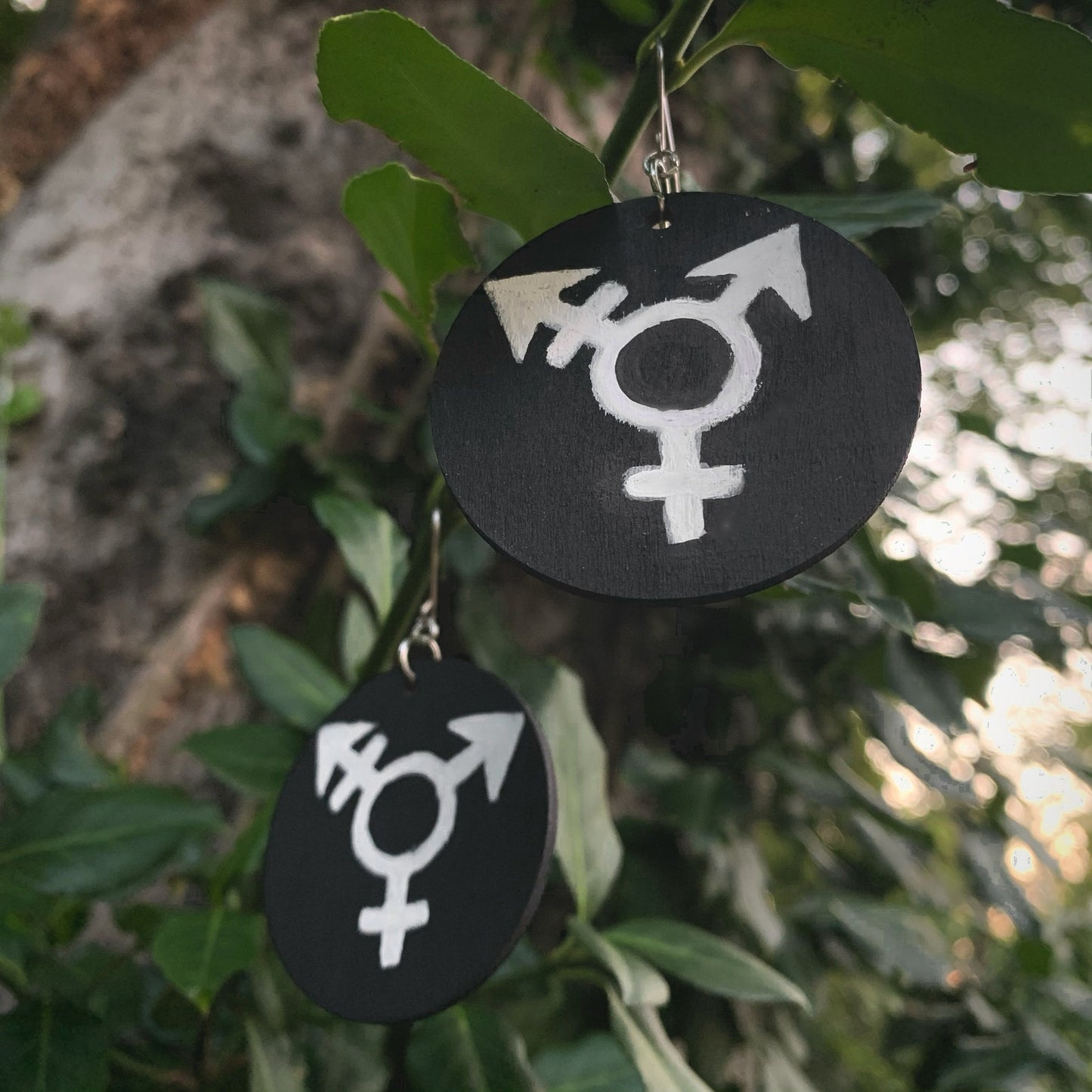 Superbia Earrings | Hand-Painted LGBTQ+ Pride Symbol Earrings