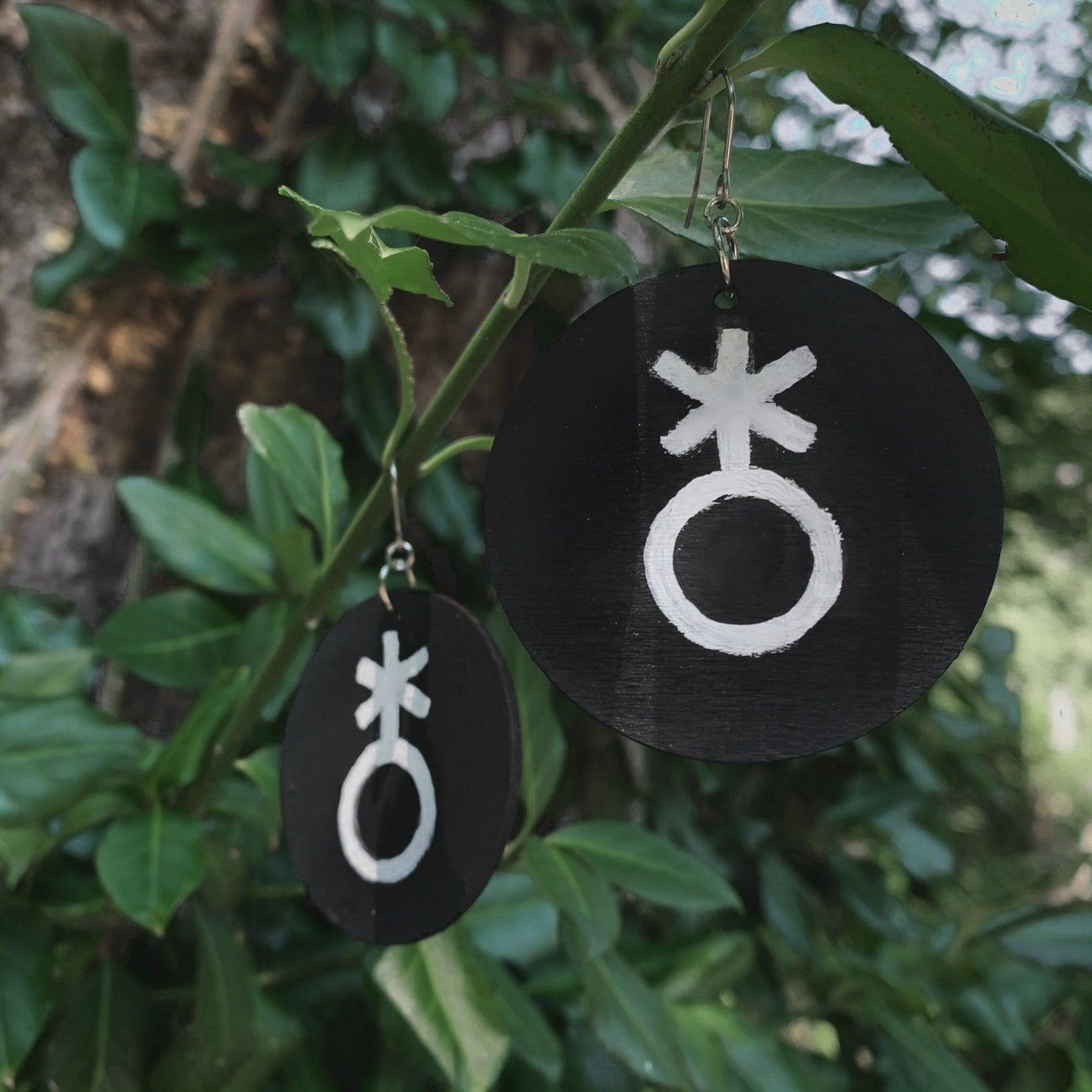 Superbia Earrings | Hand-Painted LGBTQ+ Pride Symbol Earrings